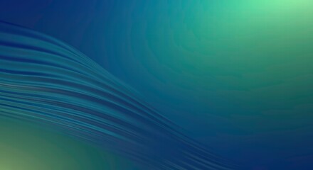 Fototapeta premium Abstract Flow: A mesmerizing abstract background with flowing lines in shades of blue and green. The dynamic movement creates a sense of depth and energy. 