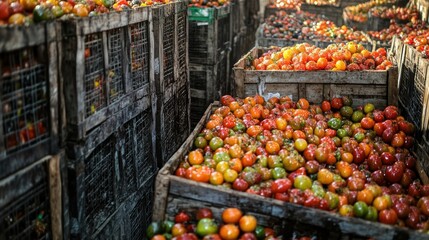 Obraz premium Turkey's innovative tomato byproducts, transforming waste into valuable resources