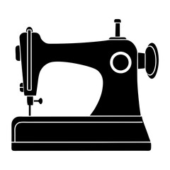 sewing machine clip art vector illustration
