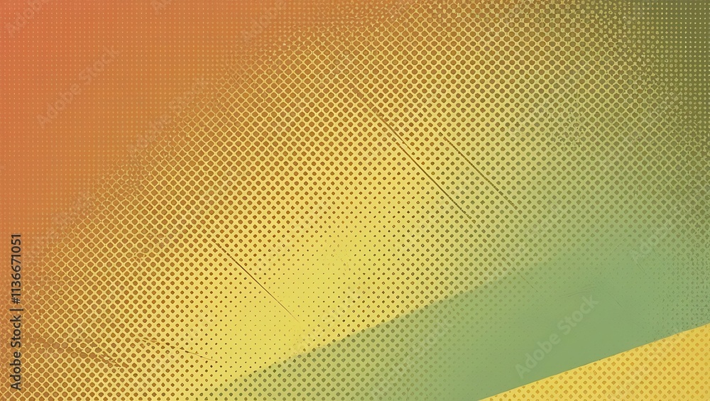 Poster abstract halftone background. generative ai.