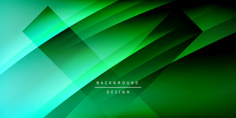 Expressive poster with shadow lines. Features technology, minimalist, and business themes, bright vibrant color schemes