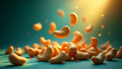 Cashews: Delicious, crunchy, and nutritious nuts. Perfect for healthy snacking, cooking, or gourmet treats. Enjoy roasted, salted, or raw for any occasion.