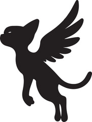 cute cat victor silhoutte 