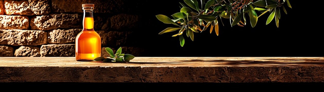 Croatian soparnik garnished with olive oil, charming stone streets of Split s old town