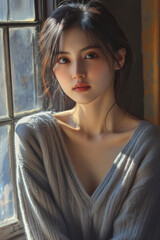 Fototapeta premium portrait of a woman