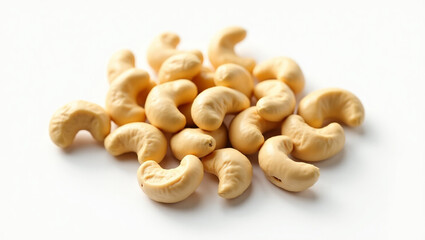 Fototapeta premium Cashews: Delicious, crunchy, and nutritious nuts. Perfect for healthy snacking, cooking, or gourmet treats. Enjoy roasted, salted, or raw for any occasion.