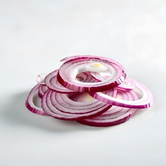 Fototapeta premium Sliced Purple onion 
