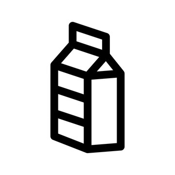 recommend clip art: Milk carton icon, beverage, drink, vector illustration