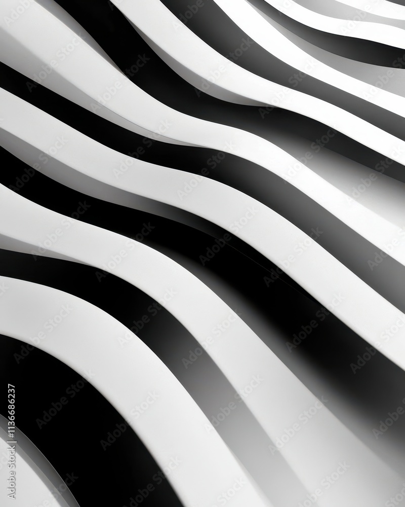 Aufkleber exploring the mesmerizing dance of light and shadow through captivating optical illusions