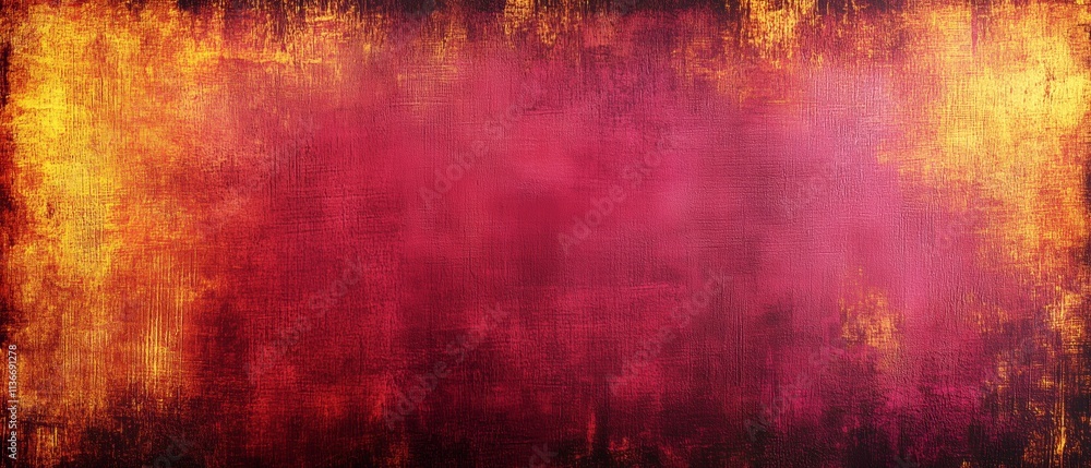 Poster red and yellow background with a lot of texture. the background is a mix of red and yellow, with the