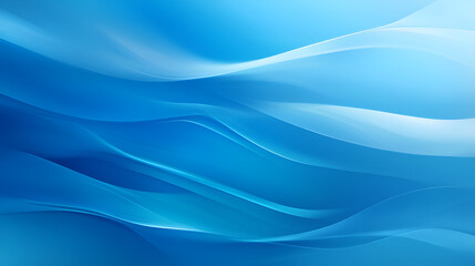 Blue Wave Background with Flowing Gradient Texture