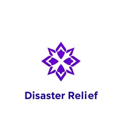 Purple Mandala Disaster Relief Logo 