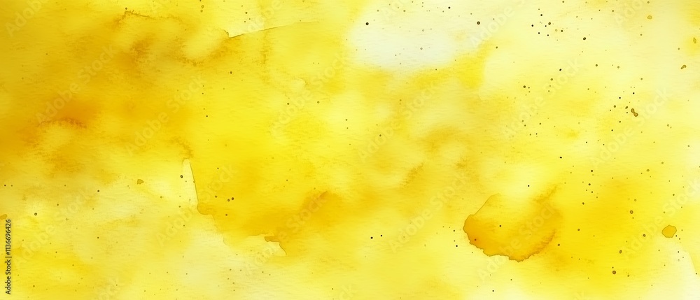Poster yellow background with a splash of color. the yellow background is the main focus of the image