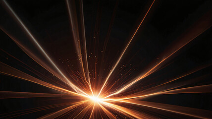 Obraz premium Abstract light burst with ray