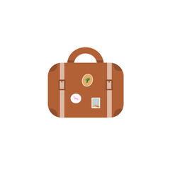 Suitcase icon vector illustration