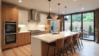 Spacious Kitchen for a Large Company