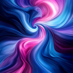 Fototapeta premium Optical data concept depicted by abstract glowing lines on a dark background. The high speed, vast capacity data transmission enabled by optical fiber technology in today's digital age.