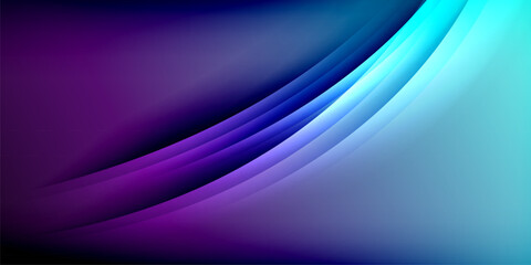 Expressive poster with shadow lines. Features technology, minimalist, and business themes, bright vibrant color schemes