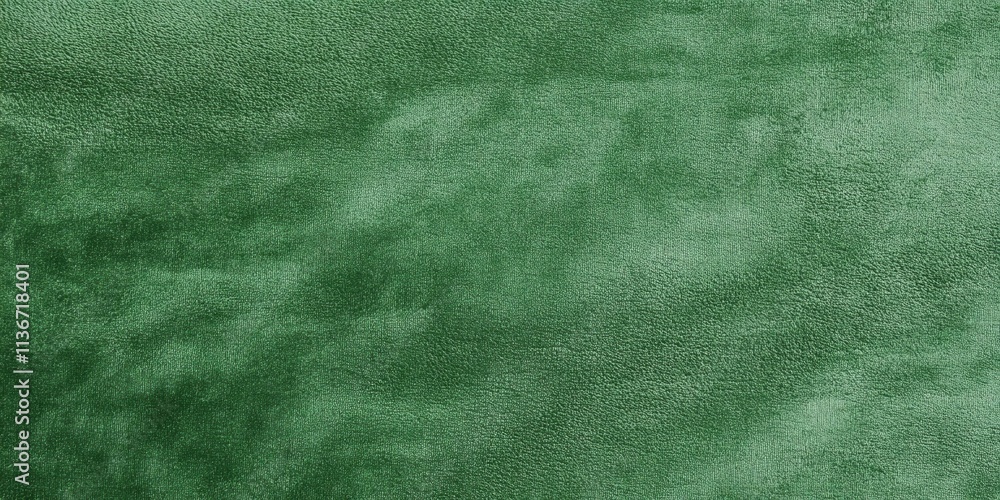 Poster Soft green velour fabric texture showcasing rich color and plush surface ideal for upholstery and design projects