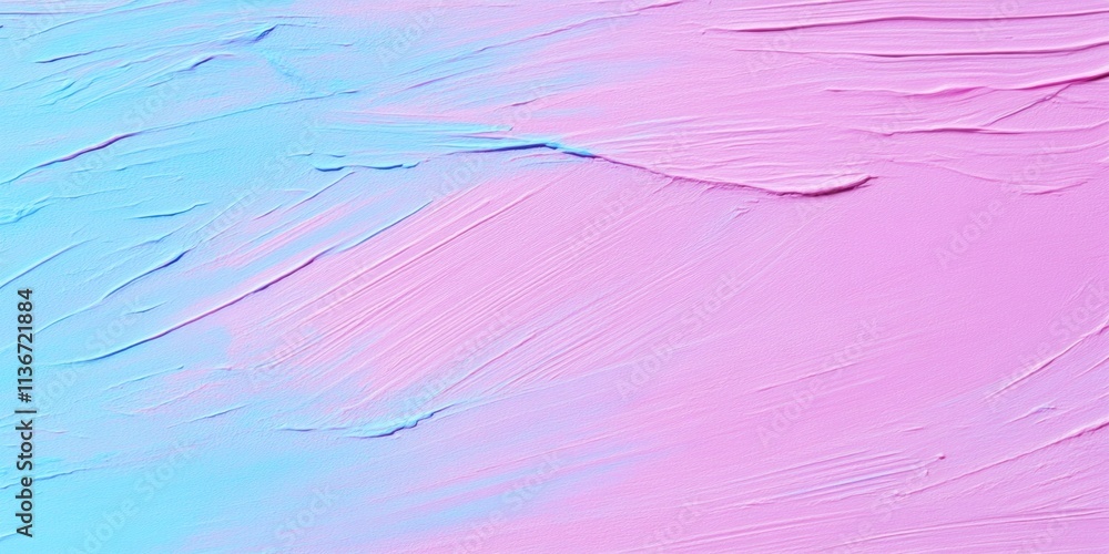 Poster scratched ice texture with vibrant contrasting colors and clean shadows for stylish design elements
