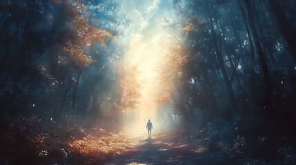 A Walk Through the Forest Path Leading to Personal Growth and Awakening