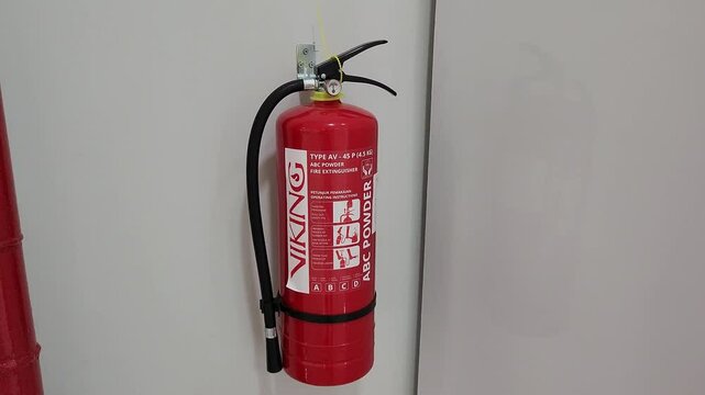 Fire Extinguisher Is Picked Up	
