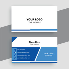 professional modern luxury business card template design 