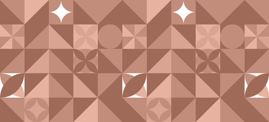 Abstract geometric monochrome background. Very peri color of the year 2022. Colorful pastel tiles. Mosaic pattern