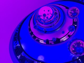Circle stairs in pink