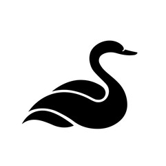 Black swan logo