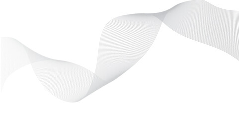 Abstract White and gray color technology modern background design. Vector Illustration.