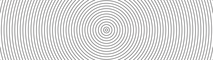 Hypnotic spiral design featuring concentric circles, volutes, and radial rays, generating a psychedelic illusion of a rotating circular tunnel.