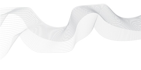 Abstract White and gray color technology modern background design. Vector Illustration.