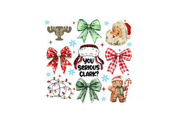 You serious clark? Merry Christmas Sublimation Design