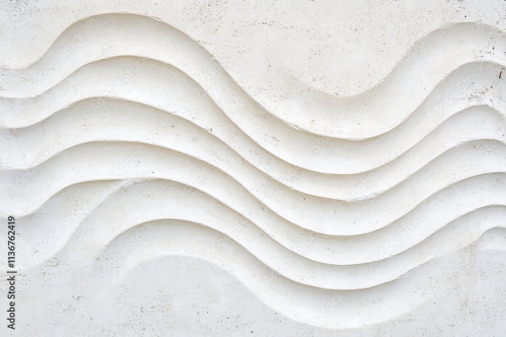 Poster ancient marble sculpture texture displaying erosion and intricate wave patterns created by time