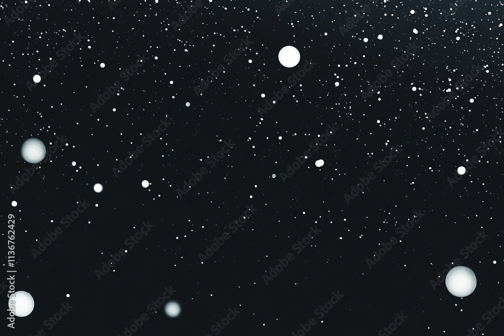Poster elegant black bokeh texture creating a dreamy and abstract visual effect for artistic projects