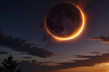 Stunning Solar Eclipse