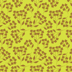 Floral seamless background - pattern for continuous replicate. See more seamless backgrounds in my portfolio