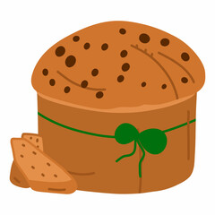 Traditional Christmas Panettone