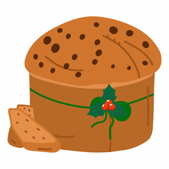 Traditional Christmas Panettone