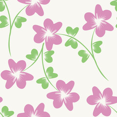 Floral seamless background - pattern for continuous replicate. See more seamless backgrounds in my portfolio