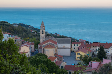 Seaside village like in a postcard