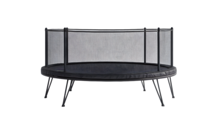 Round Trampoline with Safety Net  Backyard Fun  Kids Activity  Outdoor Play Equipment  Exe