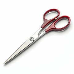 Obraz premium Scissors are cutting tools with two sharp blades, used for cutting paper,