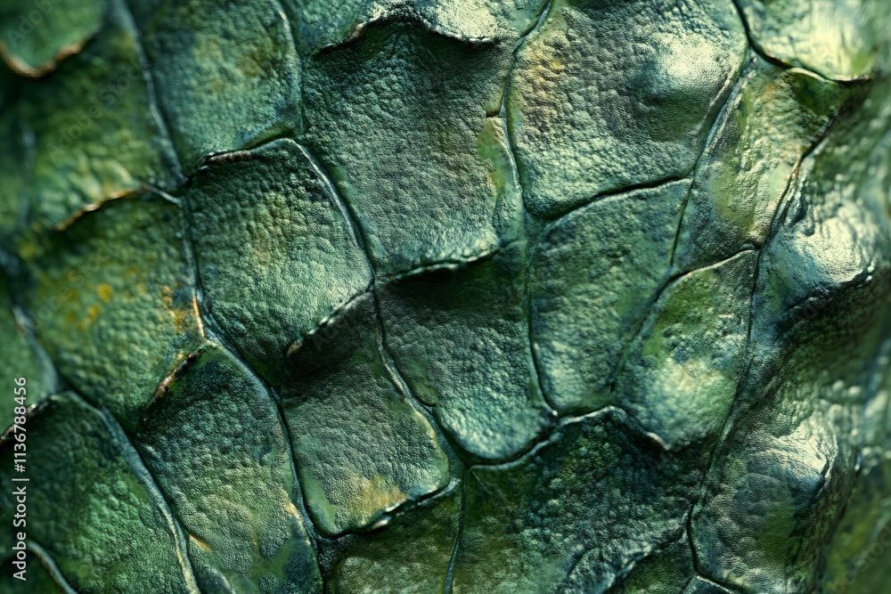 Poster close-up exploration of intricate frog skin texture showcasing unique patterns and colors in natural