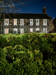 Old Stone Residential Building, Edinburgh, Scotland, United Kingdom