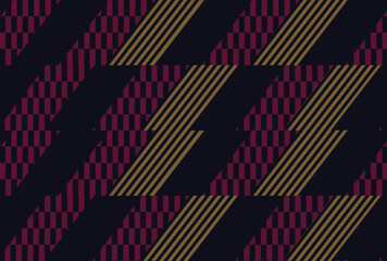 Abstract geometric seamless pattern. Vector colorful blocks pattern design background. Vibrant and gradient colors for design background and materials. flowers with soft petals in pastel tones such