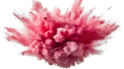 Pink and Red Powder Explosion  Abstract Background Texture  Design Element