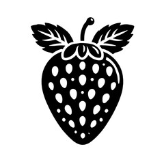 Bold Strawberry Silhouette 