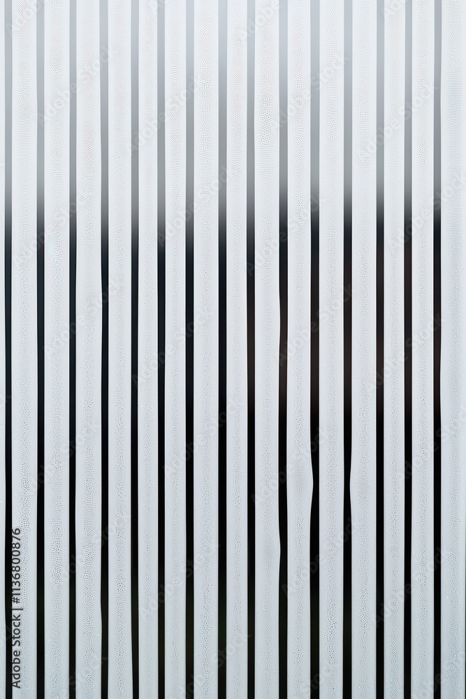 Poster abstract image of vertical striped glass, creating a soft play of light and shadow.
